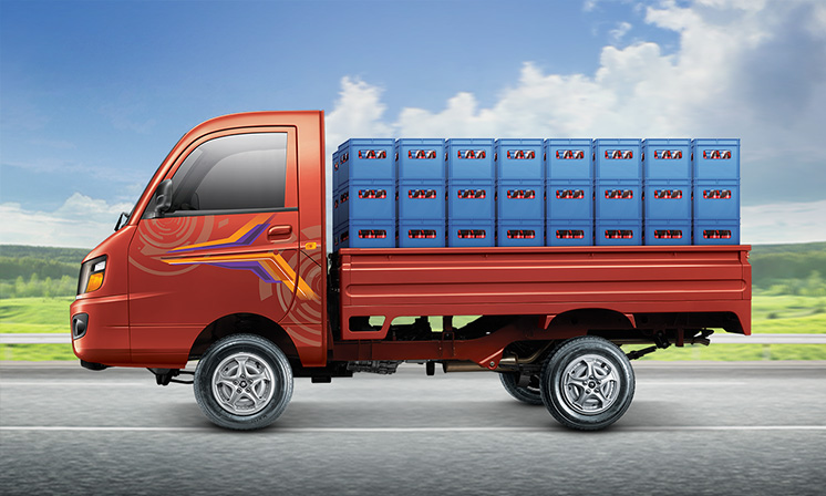 Mahindra Supro Maxitruck Side View Wallpaper